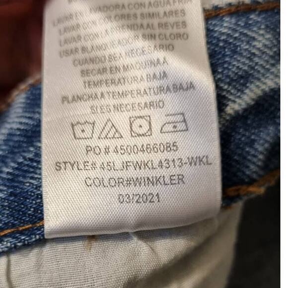 Joe's Cut Off Bermuda Shorts Winkler Blue Size 25 NEW - Picture 7 of 12